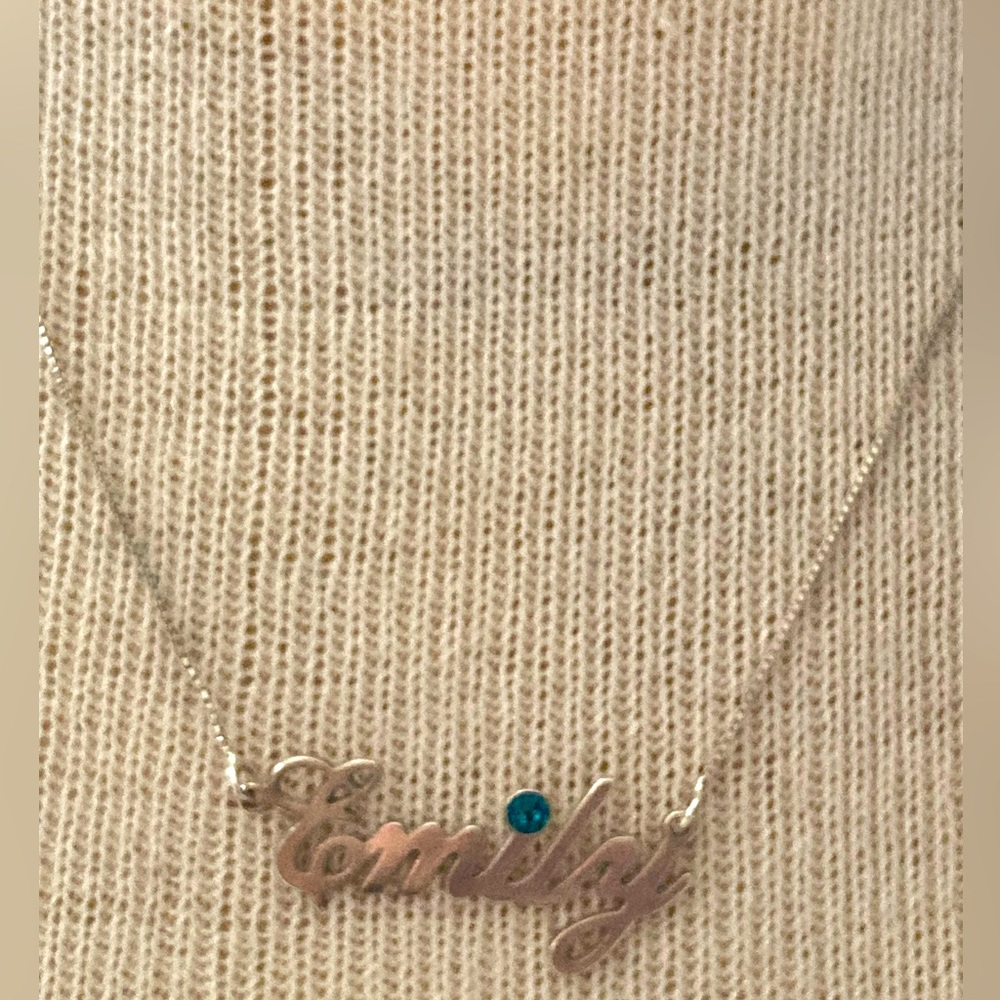 Emily Sterling necklace Silver 18” - Picture 4 of 9